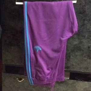 Men Adidas SweatPant Zip UP Pockets Size XXL